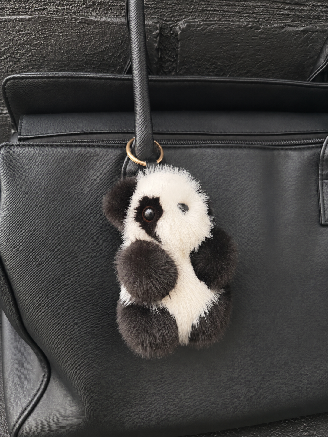 Plush Panda Bag Charm