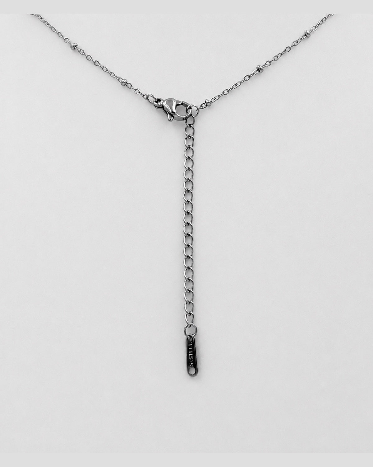 Heart & Crystal Charm Necklace